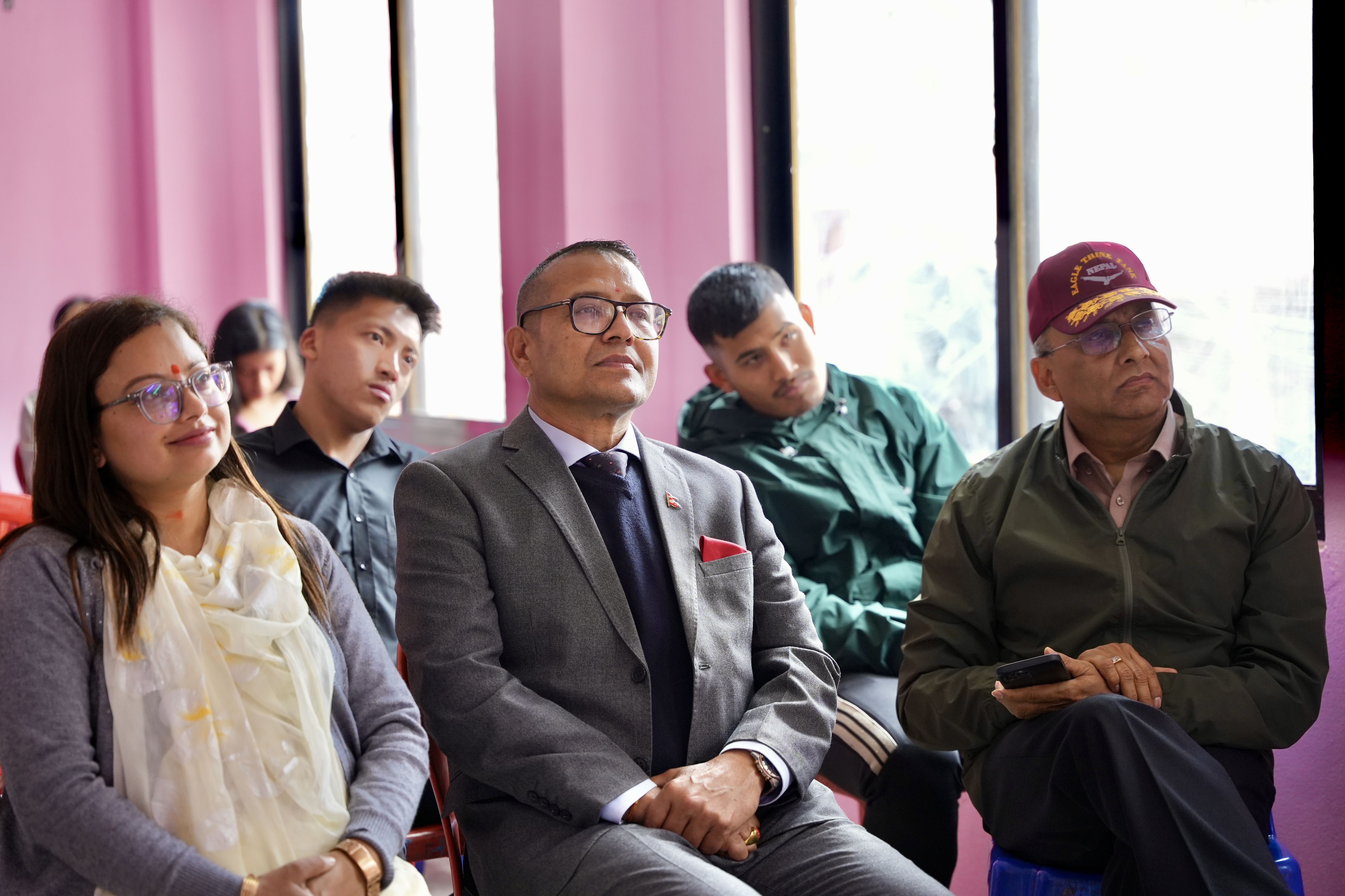 Guest speakers at Everest Defence Academy event